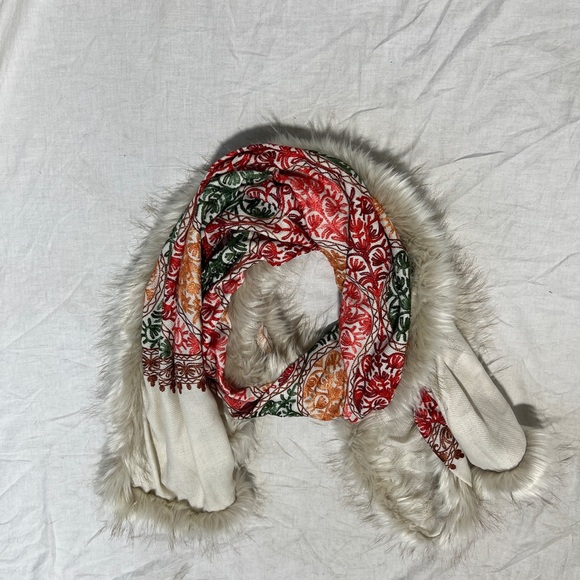 Pashmina shawl stole scarf for women | Wedding shawl | Bridal shawl | - Picture 4 of 5